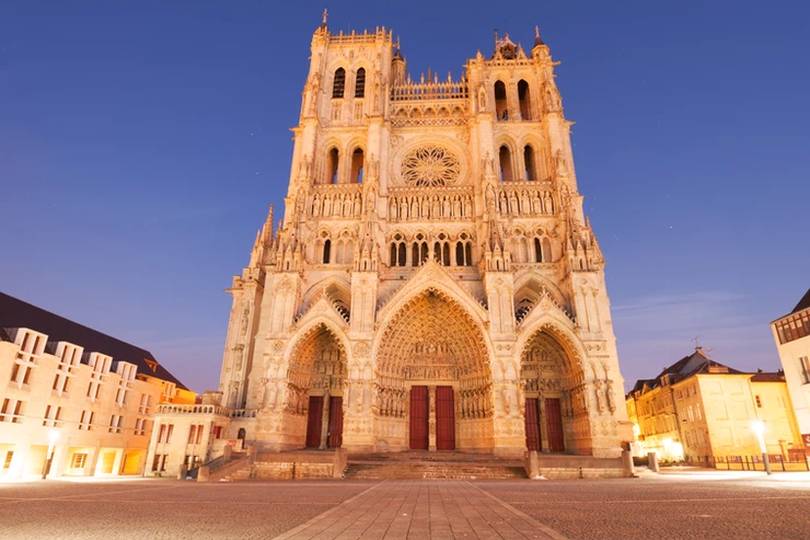 Amiens Cathedral, the largest cathedral in France