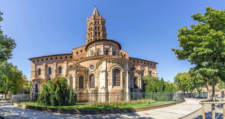 Basilica of Saint Sernin in Toulouse France