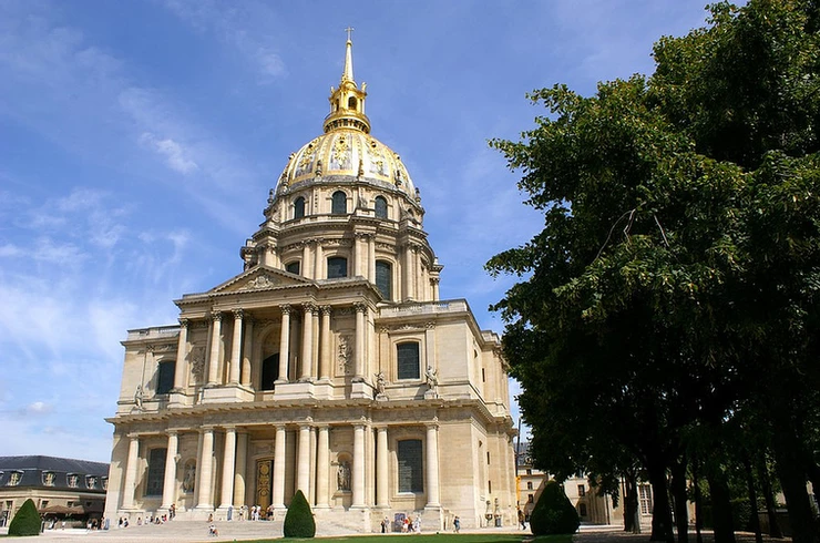 Les Invalides, an iconic French landmark in Paris