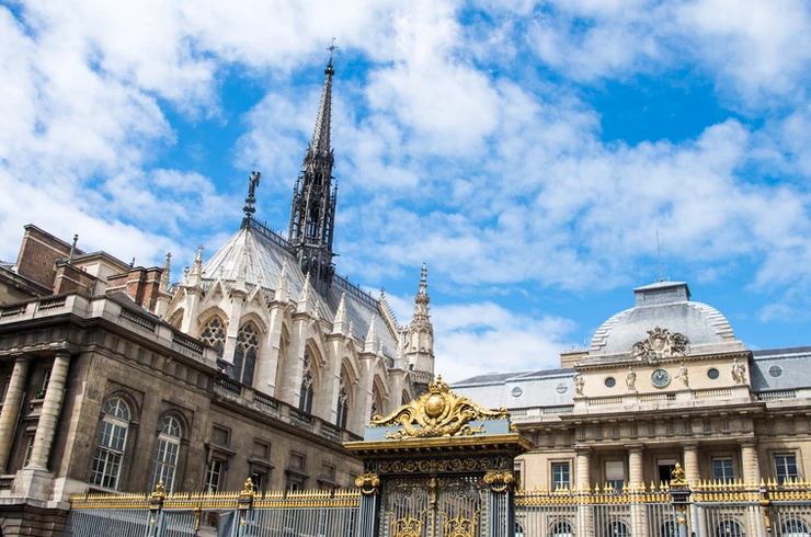 Saint-Chapelle, a must visit landmark in Paris France