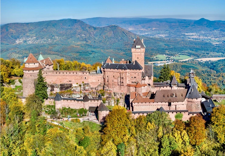 another view of Chateau du Haut-Koenigsbourg 