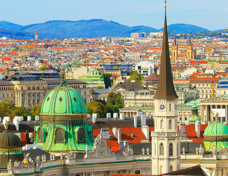 cityscape of Vienna