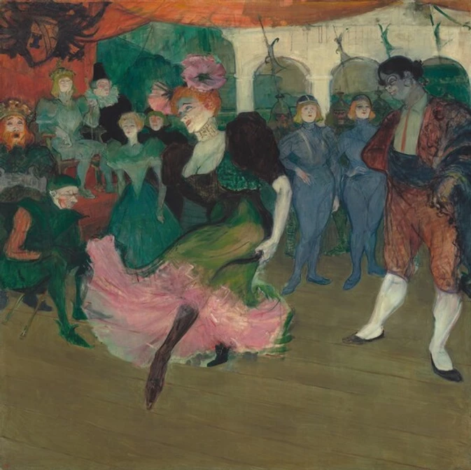Henri de Toulouse-Lautrec, Marcelle Lender Dancing the Bolero in "Chilpéric", 1895-1896