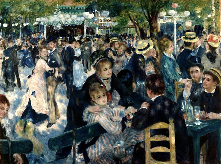 Renoir, Bal du Moulin de la Galette, 1874