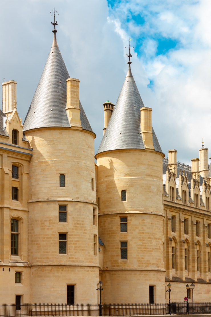 pointy towers of the Conciergerie, an underrated hidden gem in Paris