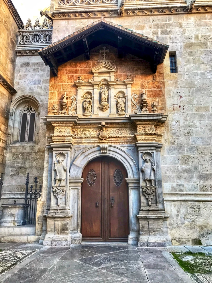 entry to the Capilla Real, the Royal Chapel of Granada