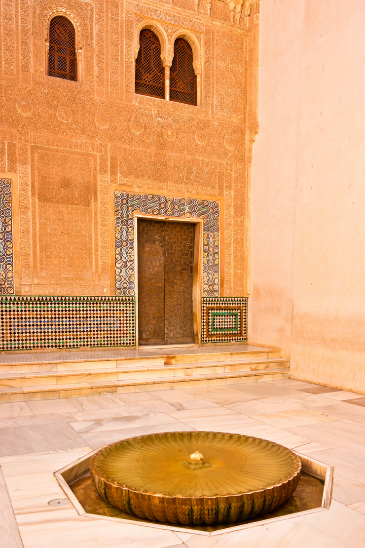 Patio del Mexuar in the Alhambra
