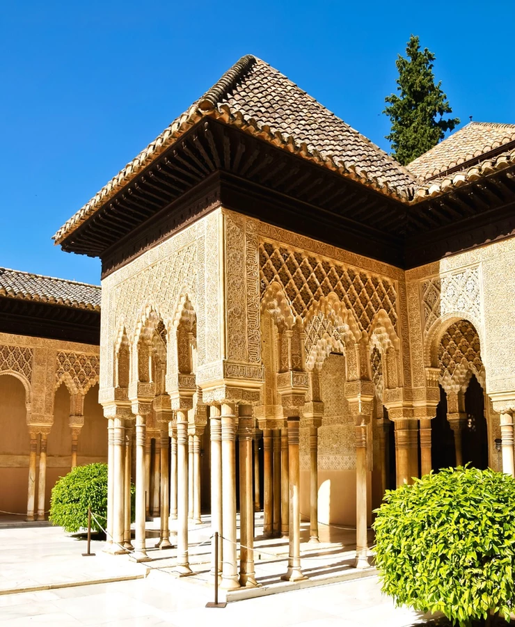 Courtyard of the Lions in the Alhambra