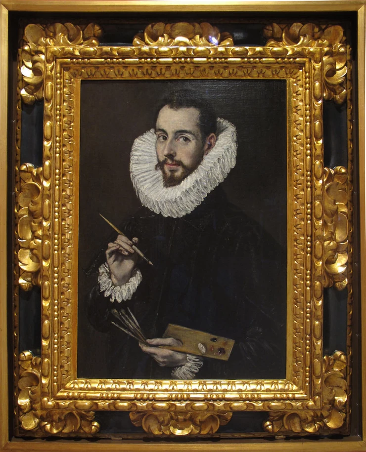 El Greco, Portrait of his son Jorge Manuel, 1605