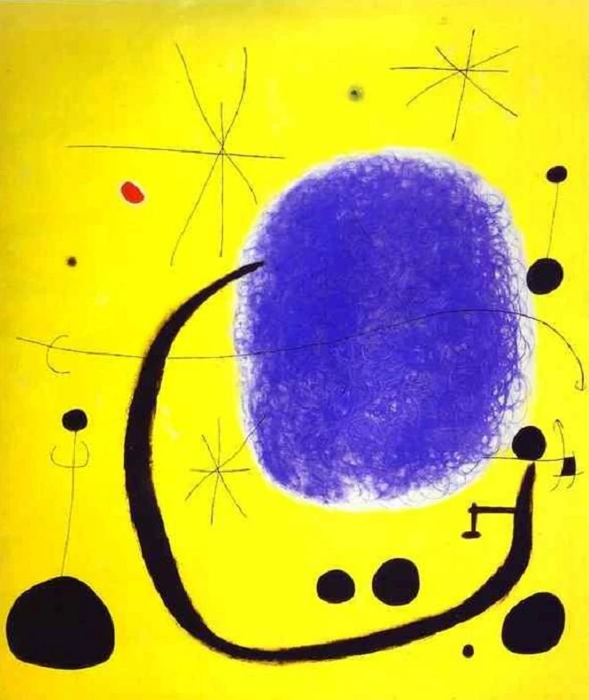 Joan Miro, Gold of Azure, 1968
