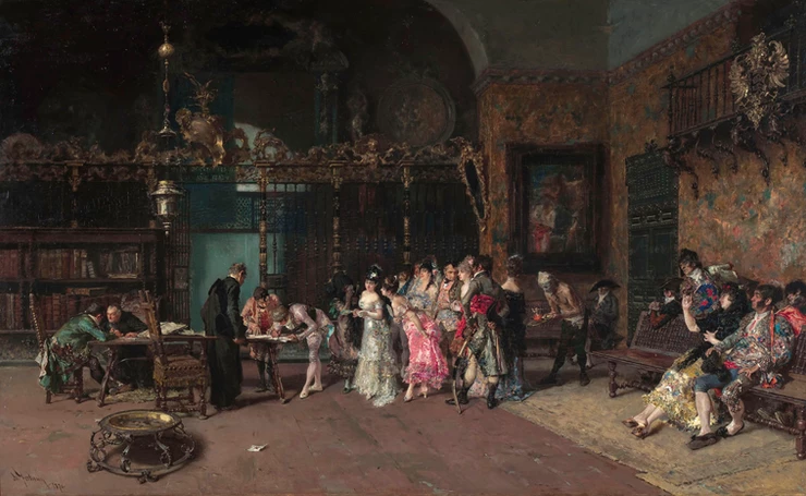 Maria Fortuny, The Spanish Wedding, 1874