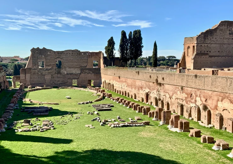 Stadium of Domitian on Palatine Hill