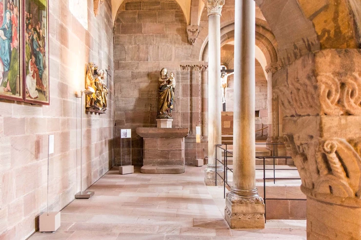 the double chapel in Nuremberg Castle