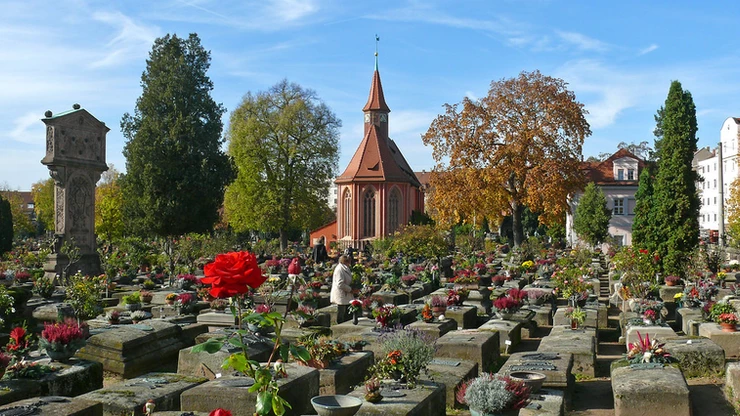 St. John's Cemetery, the site of Albrecht Durer's grave