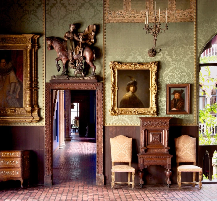the Dutch Room of the Isabella Stewart Gardner Museum