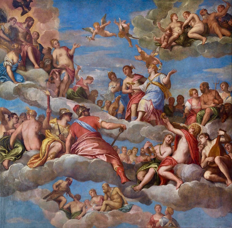Paolo Veronese, The Coronation of Hebe, 1580-89