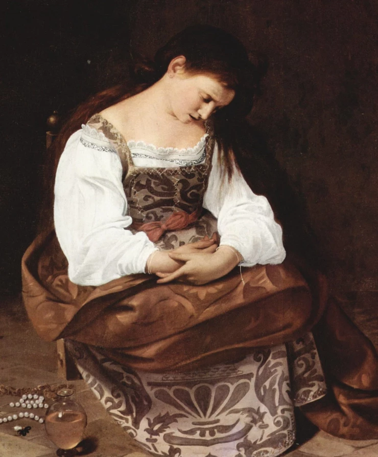 Caravaggio, Penitent Magdalene, 1595
