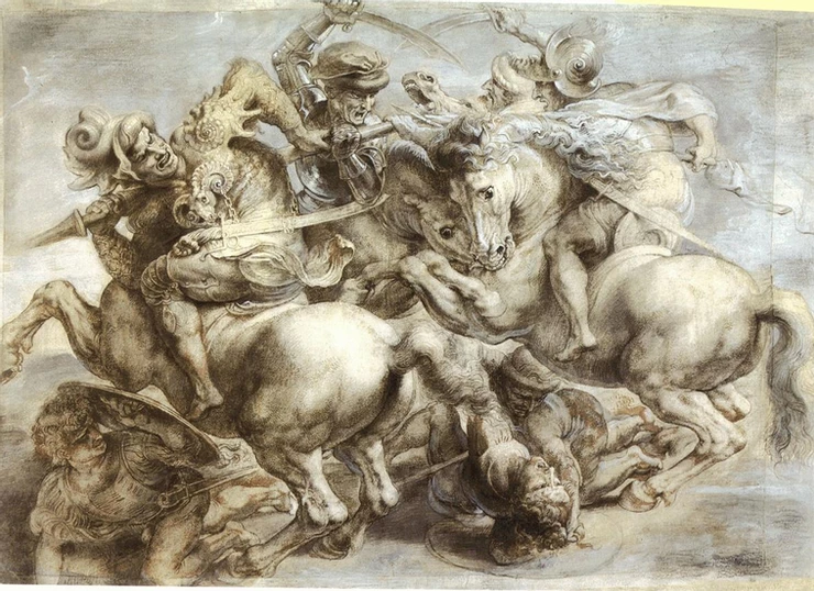 Peter Paul Rubens, Battle of Anghiari, 1440