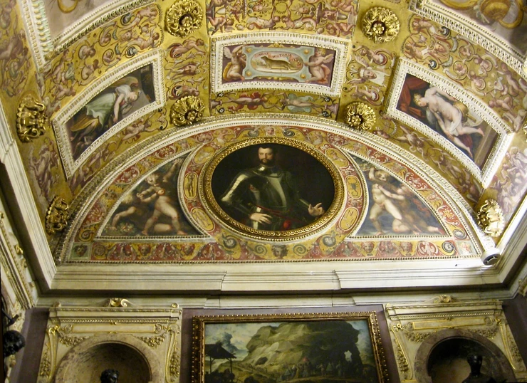 paintings in the studio of Francesco I