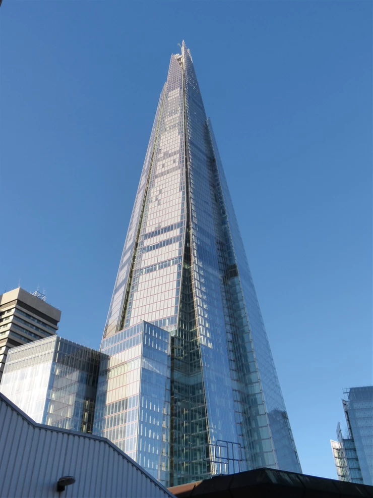 the Shard, Europe's tallest building