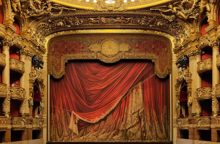 Opera Garnier stage