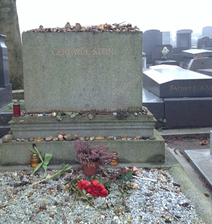 Gertrude Stein's grave