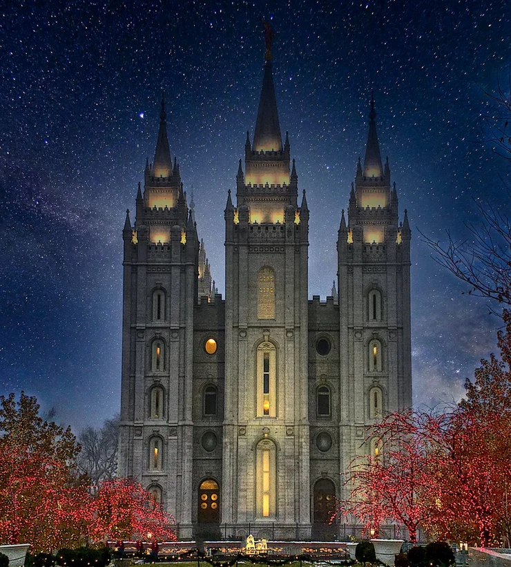 the Mormon Temple