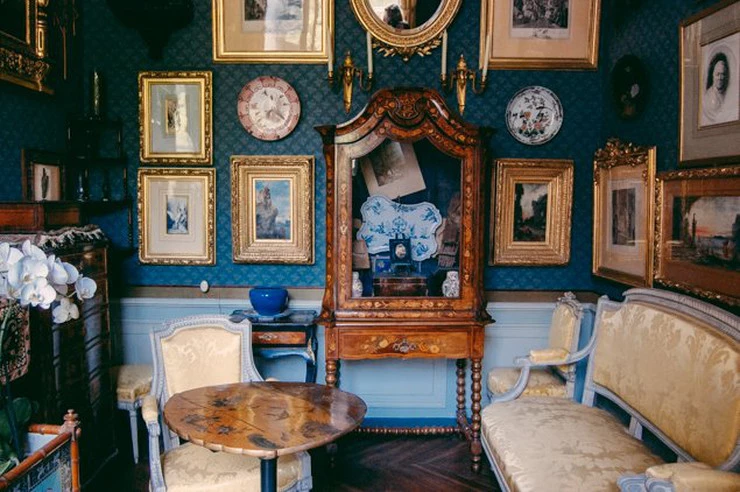 interior of the Gustave Moreau Museum