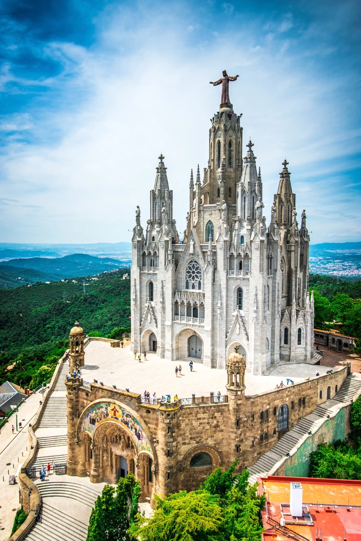Temple of the Sacred Heart of Jesus on Tibidabo