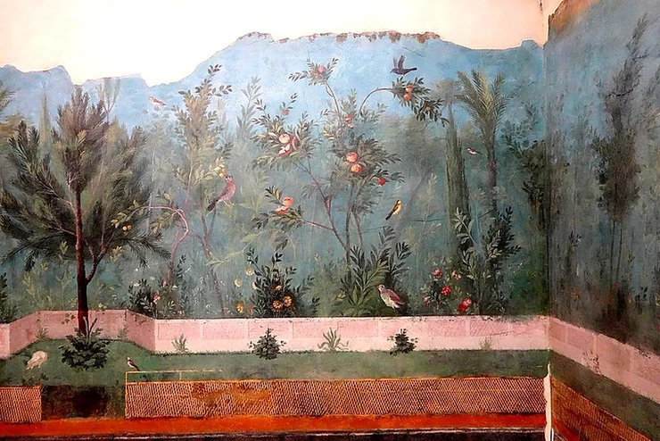 garden frescos in the House of Livia