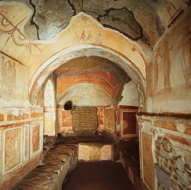 Catacombs of Priscilla in Rome