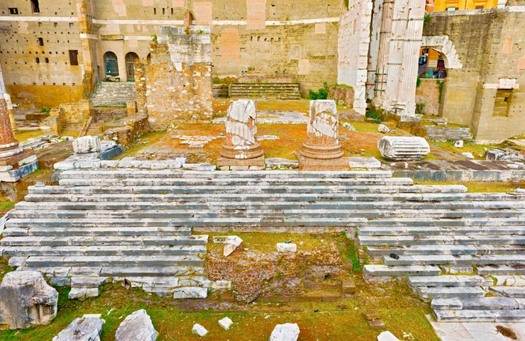 ruins of the Temple of Mars Ultor