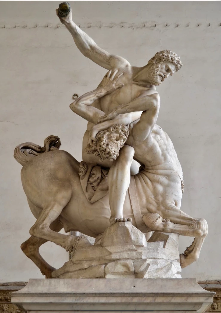 Giambologna, Hercules and the Centaur Nessus, 1599