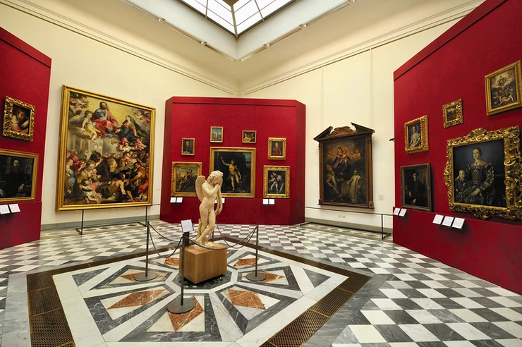 room in the Uffizi Gallery