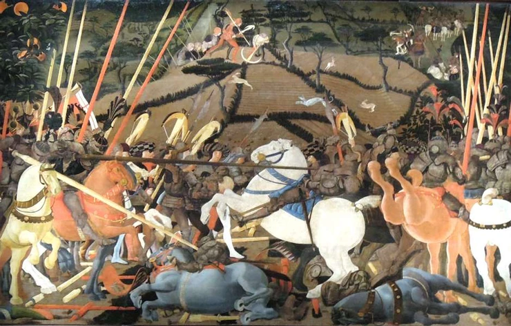 Paolo Uccello, Battle of San Roman, 1438
