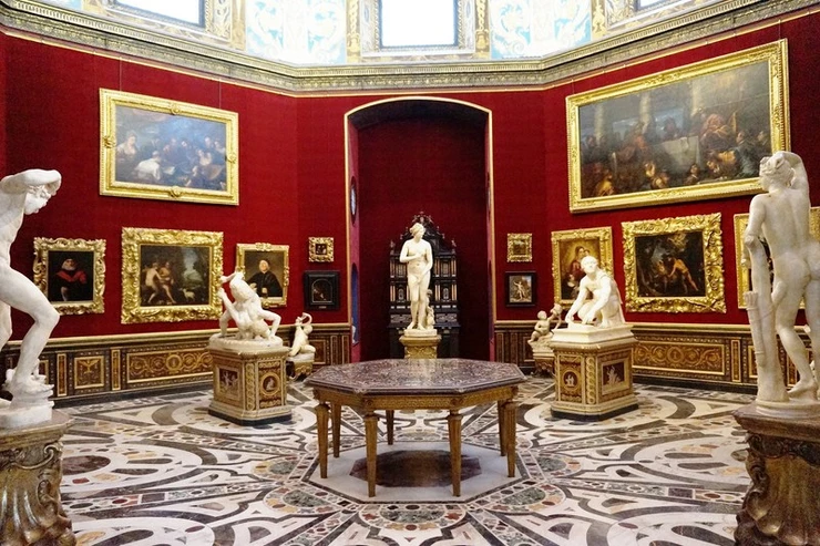 Tribune Room in the Uffizi