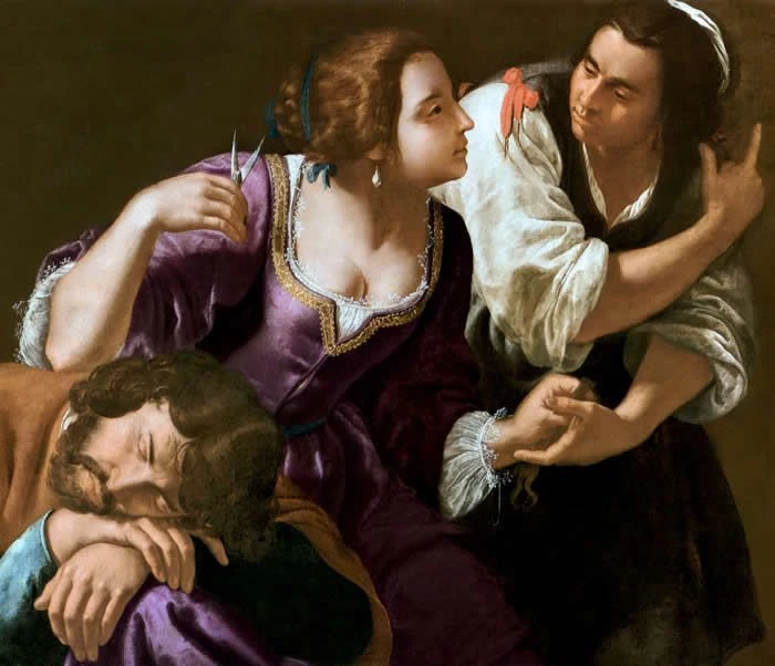 Artemisia Gentleschi, Samson and Delilah, circa 1630-38