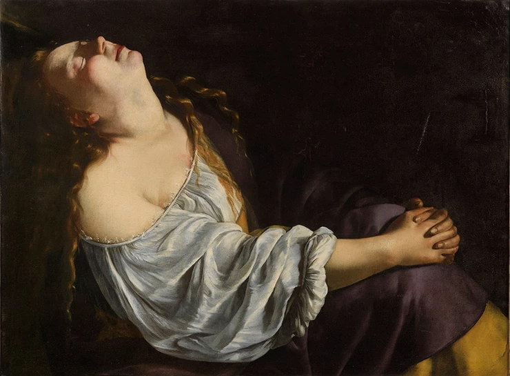 Artemisia Gentileschi, Mary Magdalene in Ecstacy, 1623
