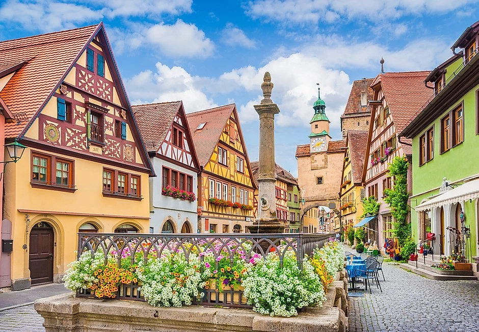 Rothenburg ob der Tauber, the most famous and prettiest village on the Romantic Road
