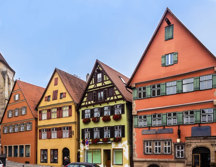 more pretty houses in Dinkelsbuhl Germany