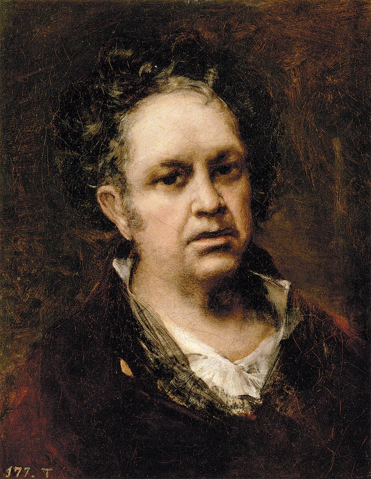 Francisco Goya, Self-Portrait, 1815