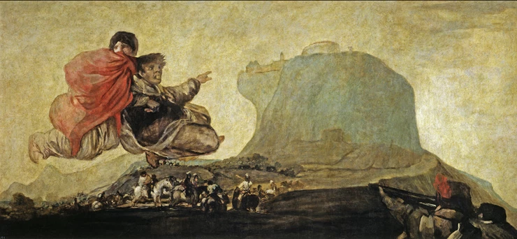 Goya, Fantastic Vision, 1819-23