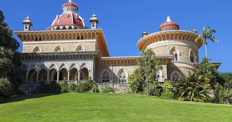Monserrate Palace about 7 kilometers outside of Sintra
