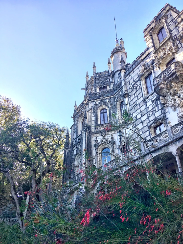 the Gothic and Manueline palace of Quinta de Regaleira