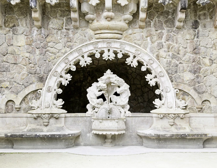 detail of the ornate carvings