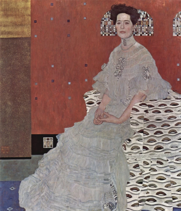 Gustav Klimt, Portrait of Fritza Riedler, 1906