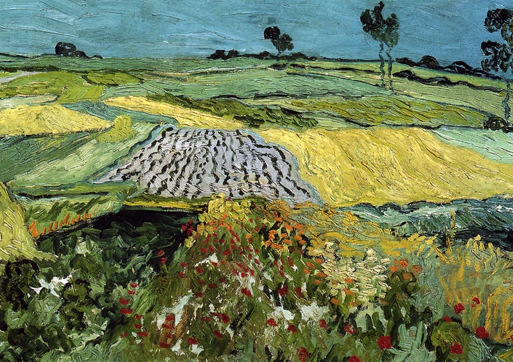 Vincent Van Gogh, The Plains of Auvers, 1890