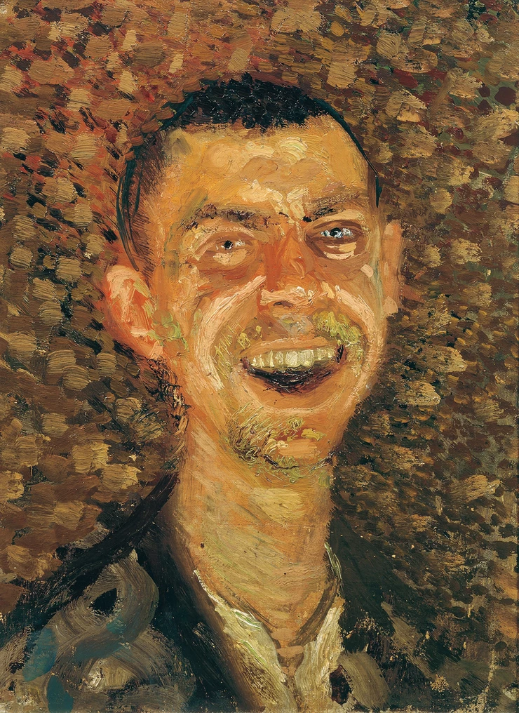 Richard Gerstl, Self Portrait Laughing, 1907