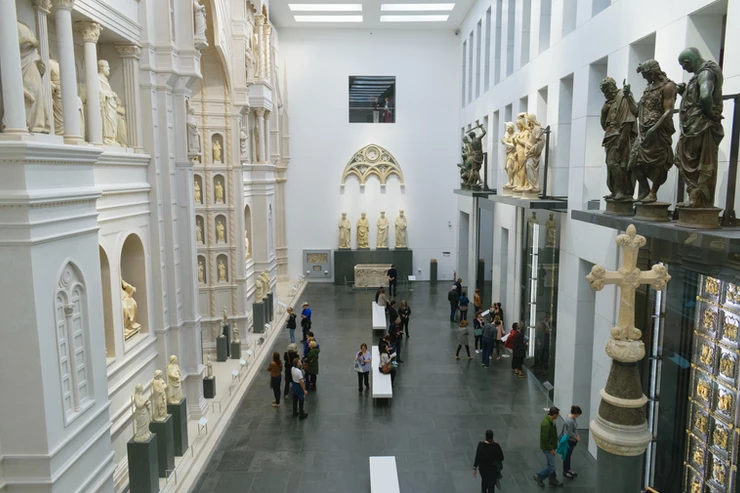 Hall of Paradise in the Duomo Museum
