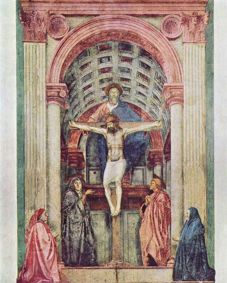 Masaccio, Holy Trinity, 1427